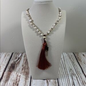 Skull Bead Handmade Beaded Mala Necklace